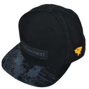 True The Highest Snapback Cap Black