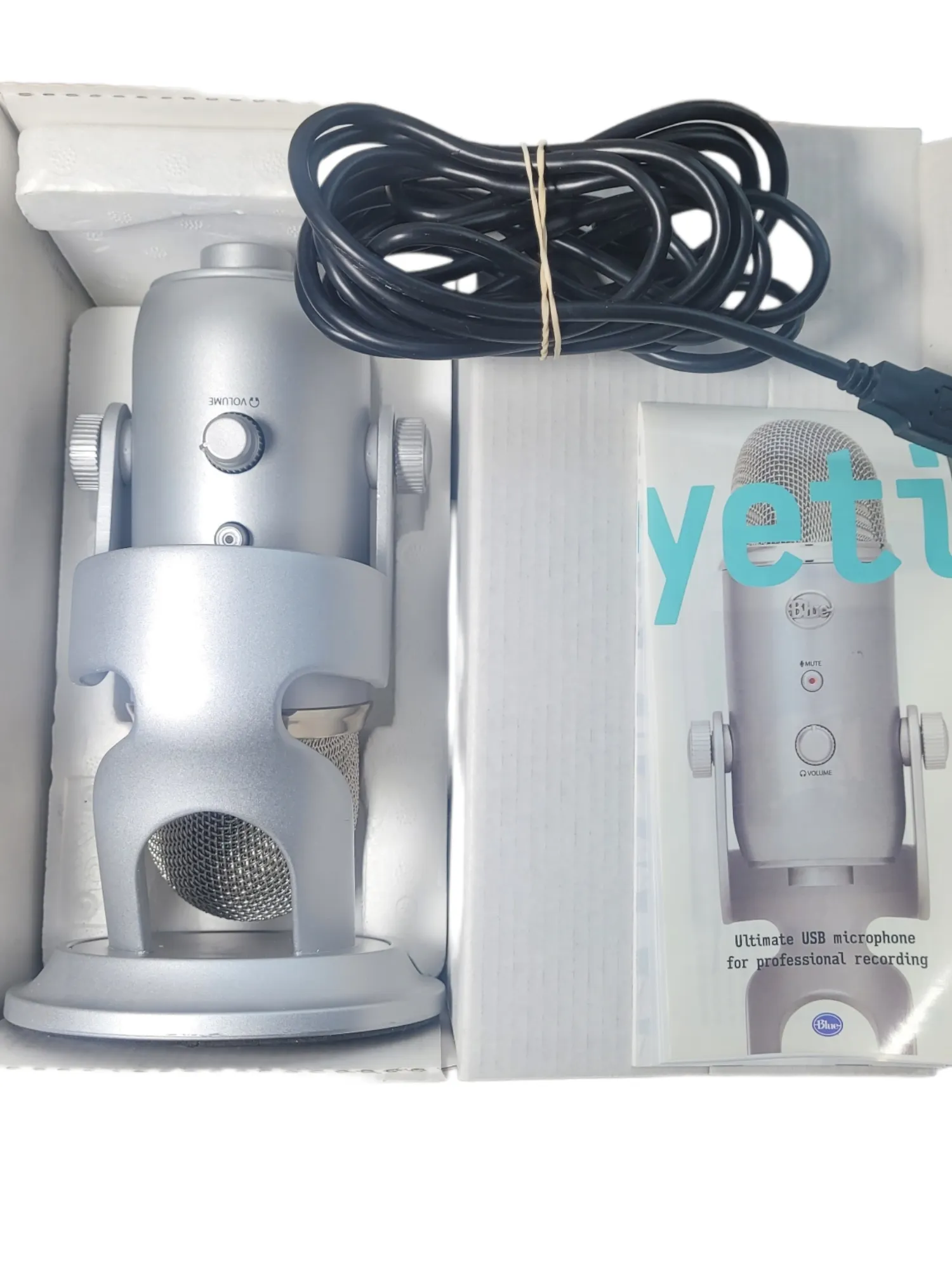 Yeti Blue USB Microphone - Silver (Open Box)