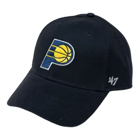 Youth Indiana Pacers Primary Logo MVP Hat in Navy by 47